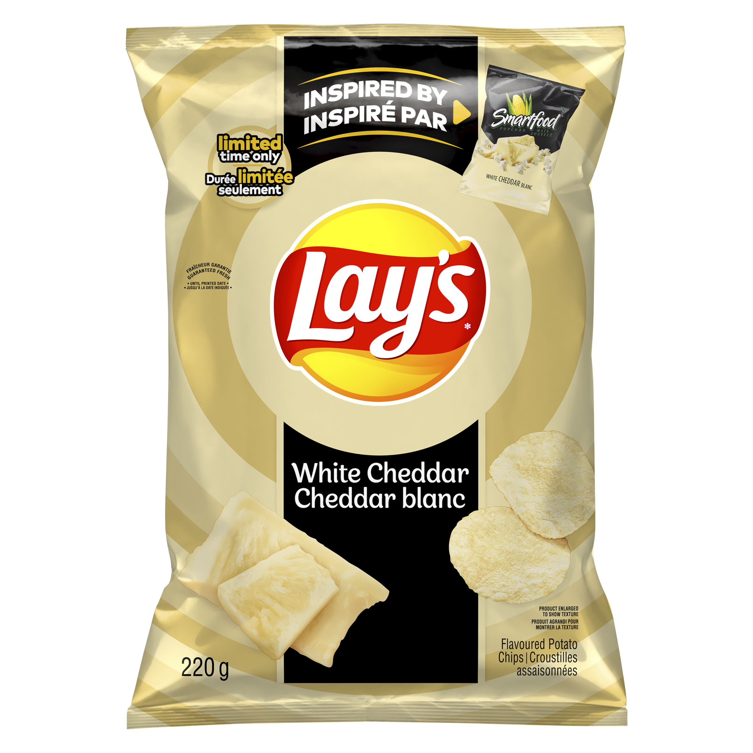 LAYS POTATO CHIPS WHITE CHDR